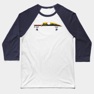 Ninja Strong Mice Baseball T-Shirt